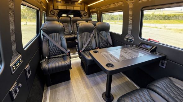12 passenger sprinter van interior fresno