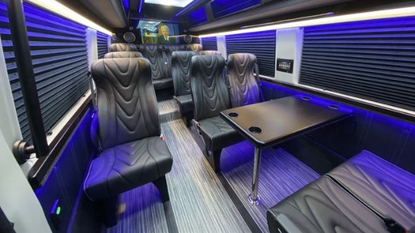 18 passenger sprinter van interior fresno