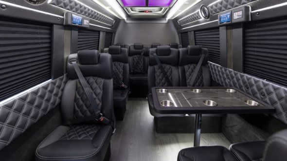 fresno 15 passenger sprinter van interior