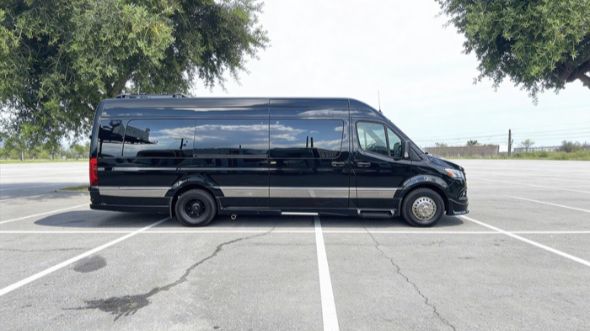 fresno private event sprinter van rental
