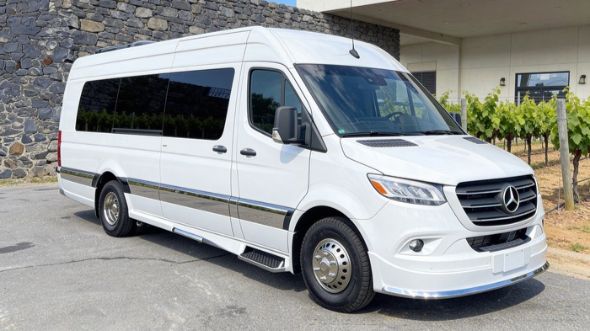 fresno wine tour sprinter van rental