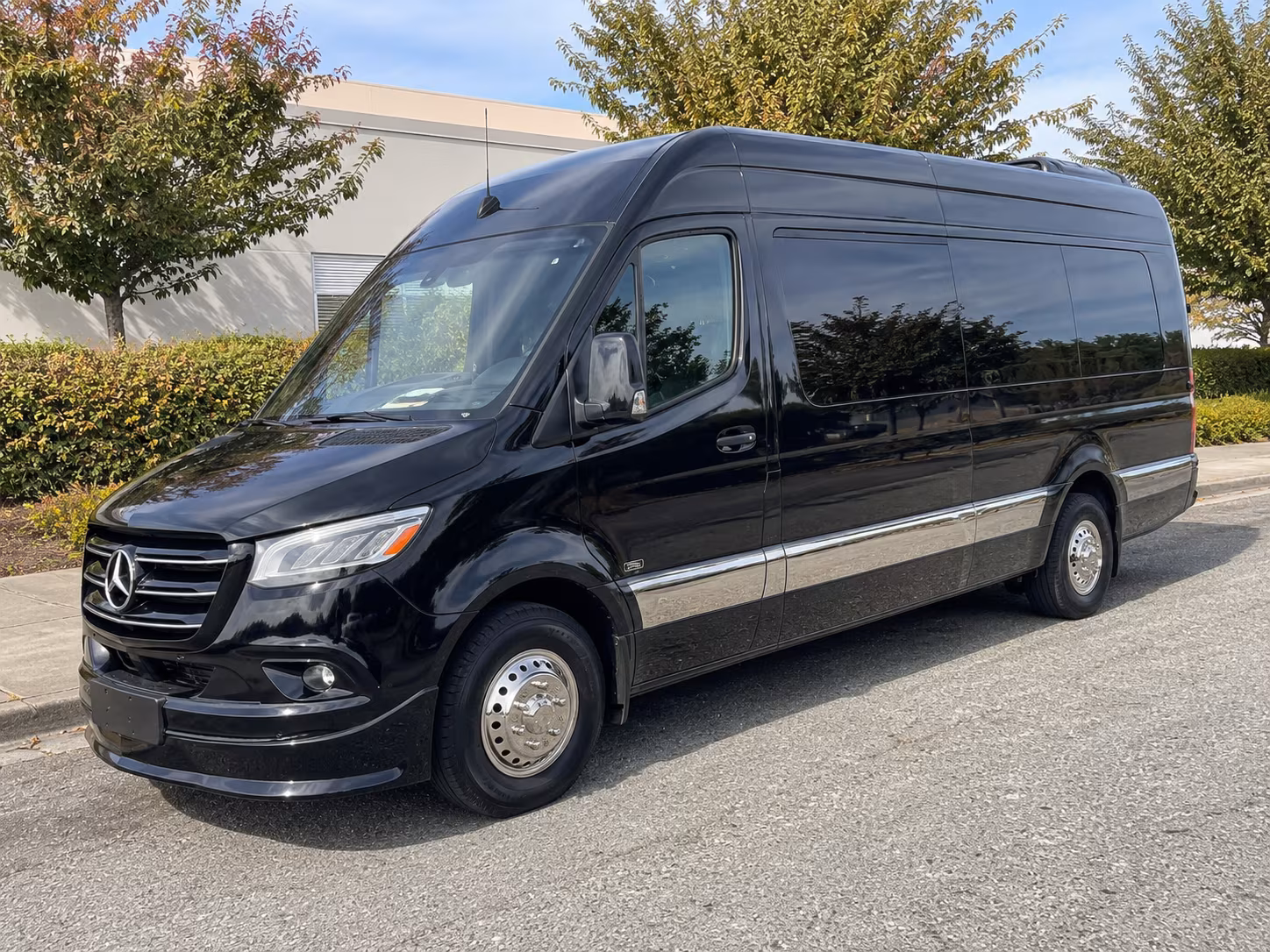 fresno 12 passenger sprinter van