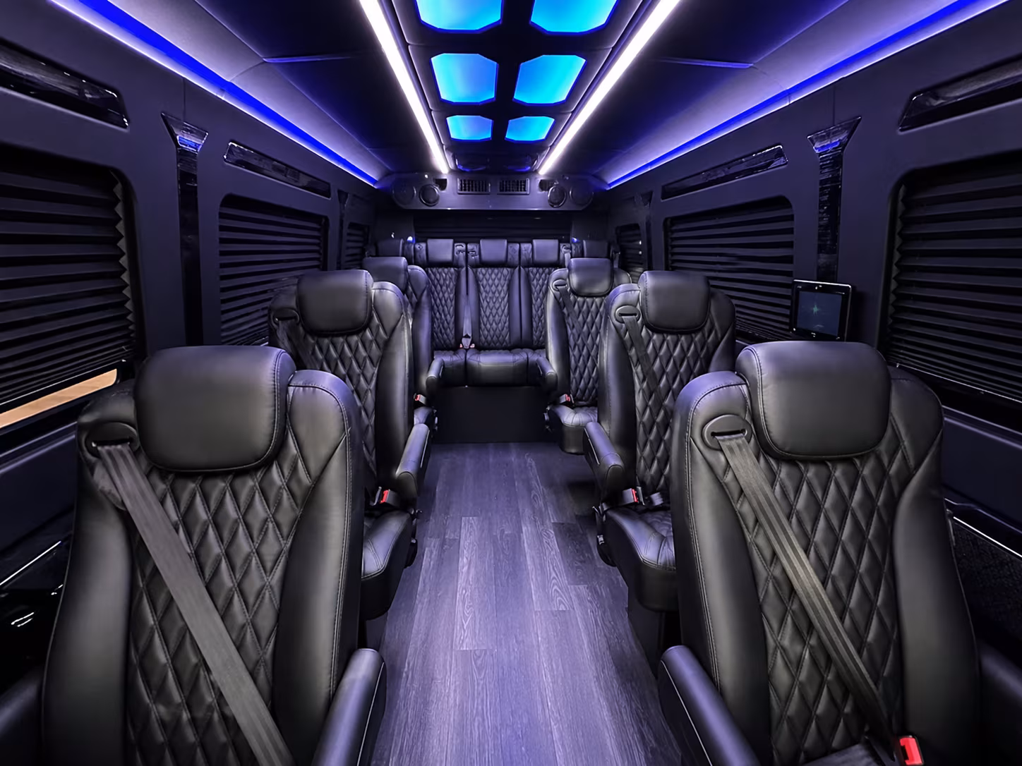 fresno 20 passenger sprinter van interior