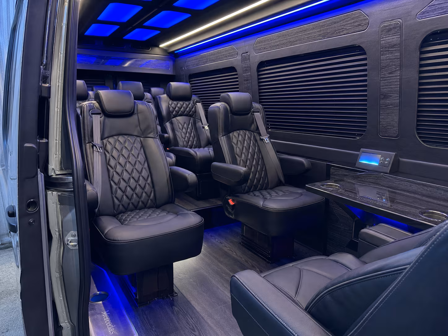 sprinter van transportation for groups and events across fresno