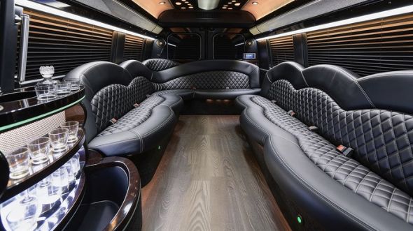 sprinter limousine inside fresno